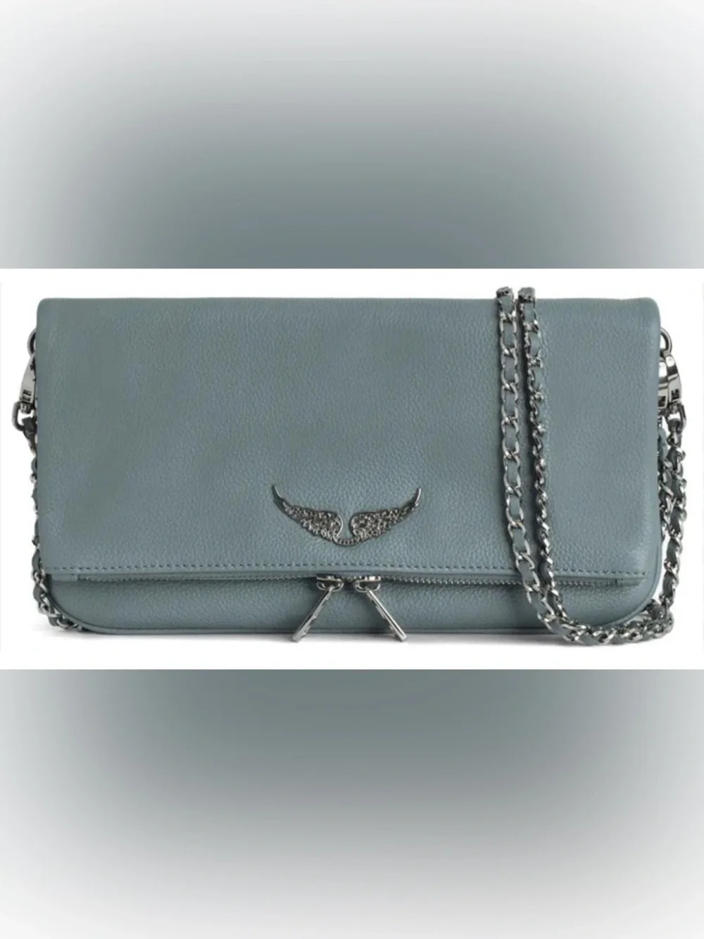 Zadig & Voltaire - Rock Crossbody - Leather - Blue - Picture 5 of 12